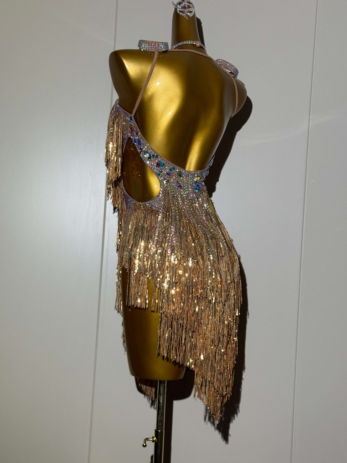 Champagne Fever | Latin Dress For Sale | DC275