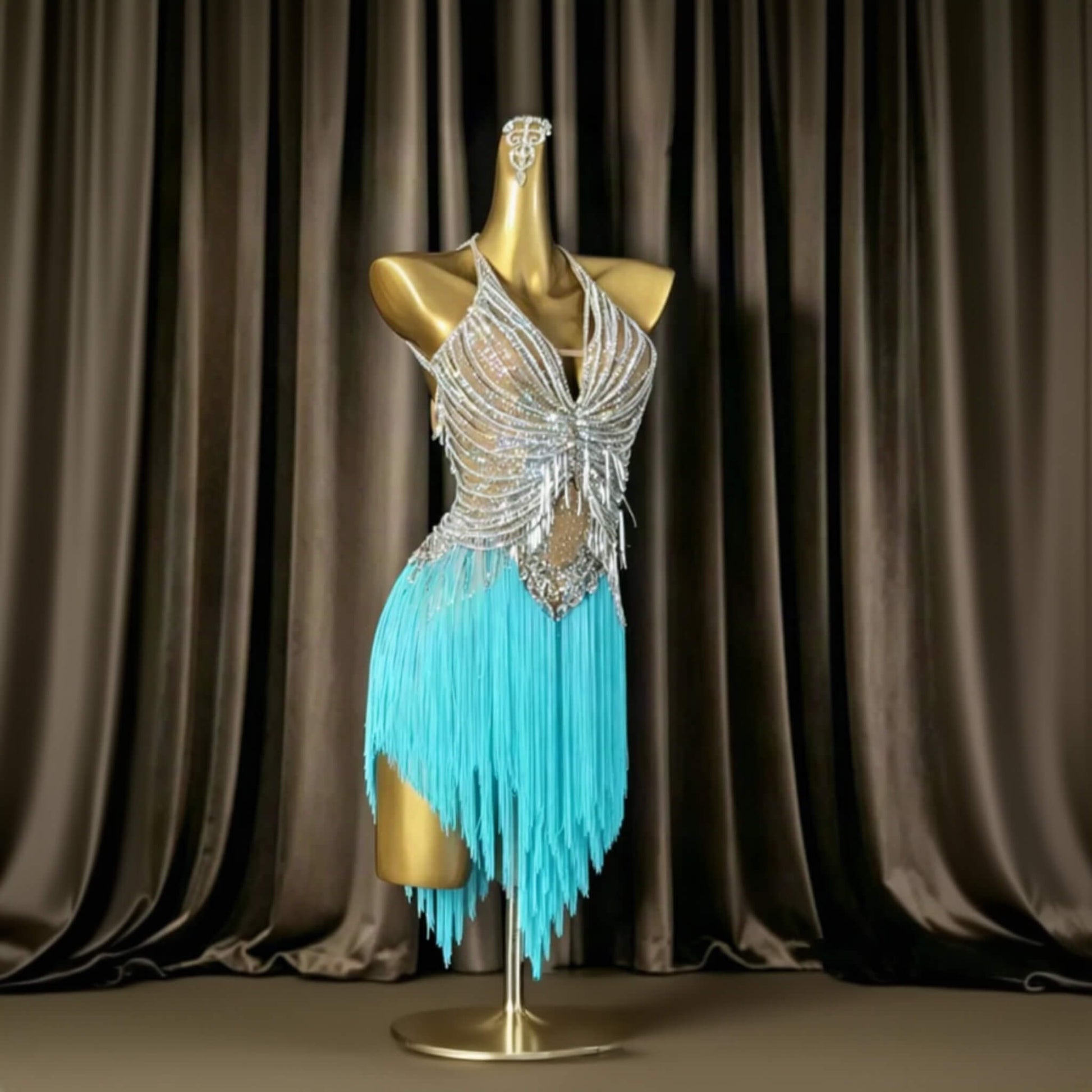 Crystal Latin Dress