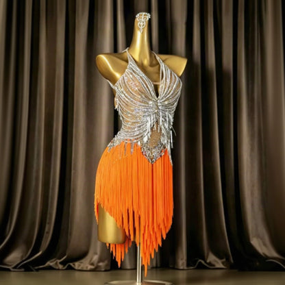 Crystal Latin Dress