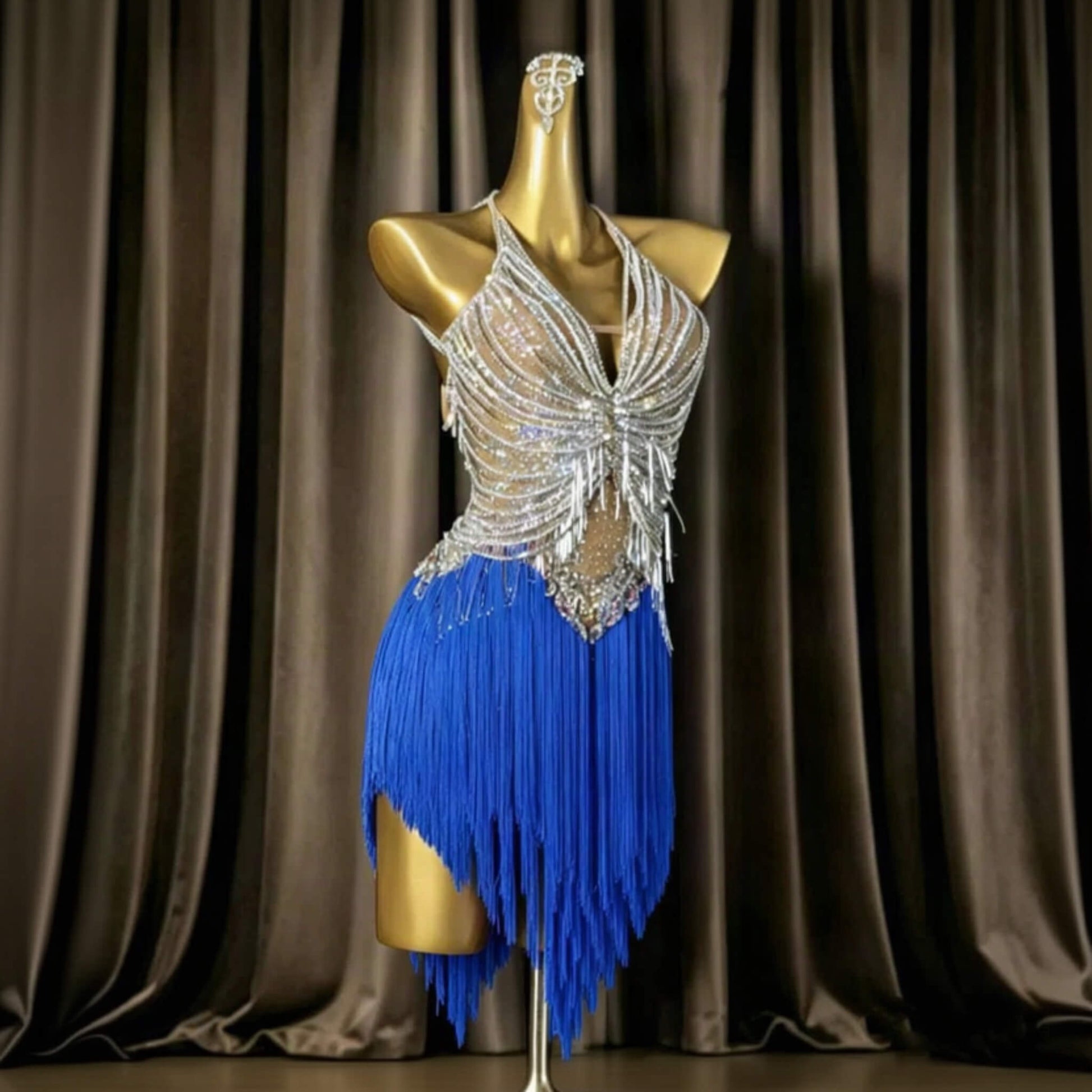 Crystal Latin Dress