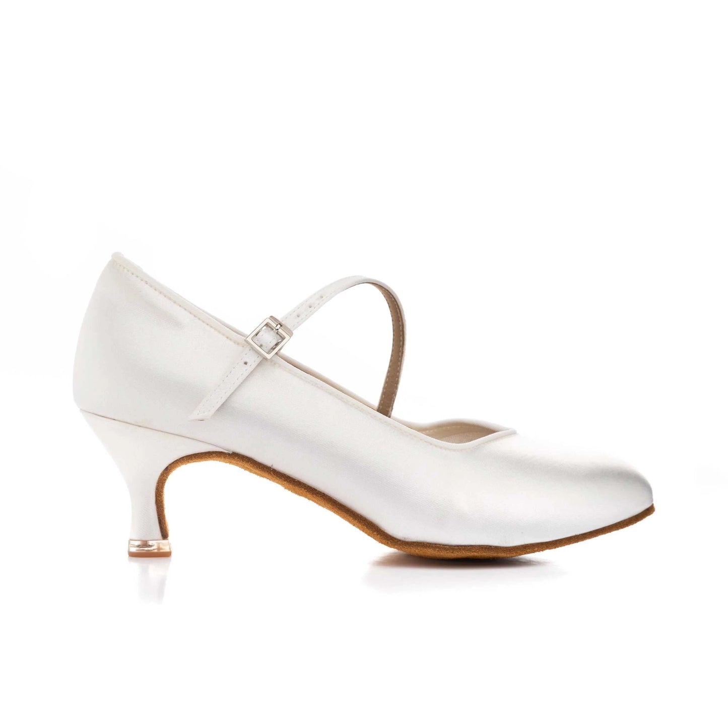 Style 138 - White Satin Standard Shoes