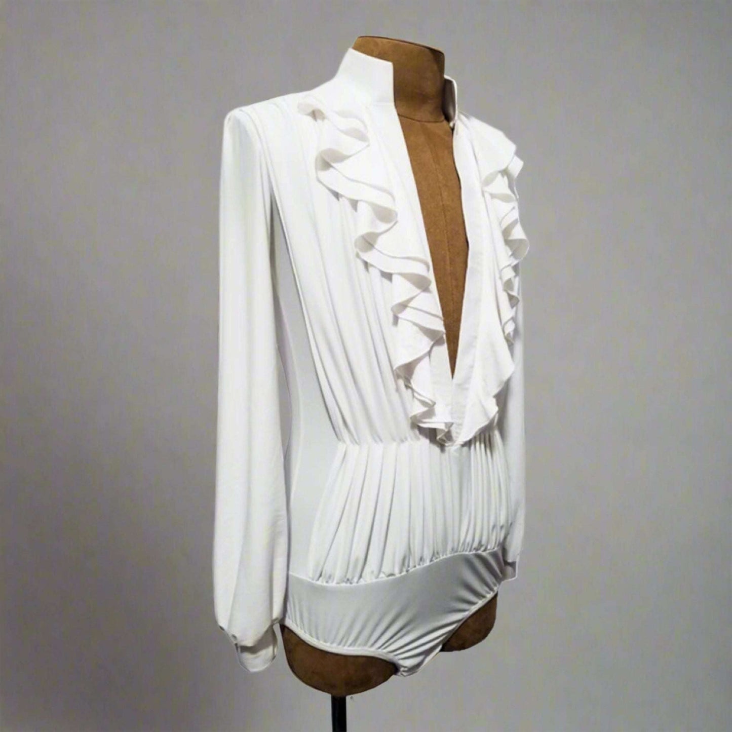 Men’s Ruffled Latin Shirt