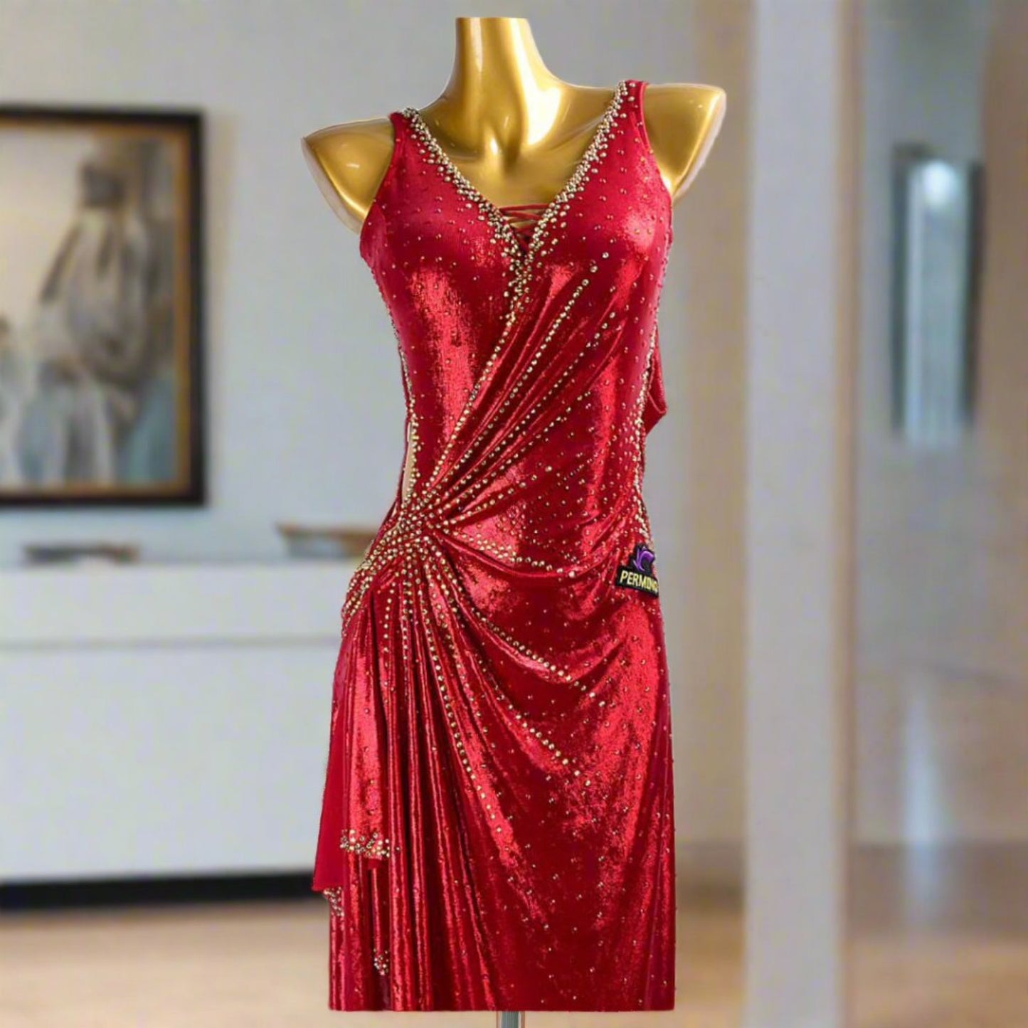 Ruby Romance Latin Dress