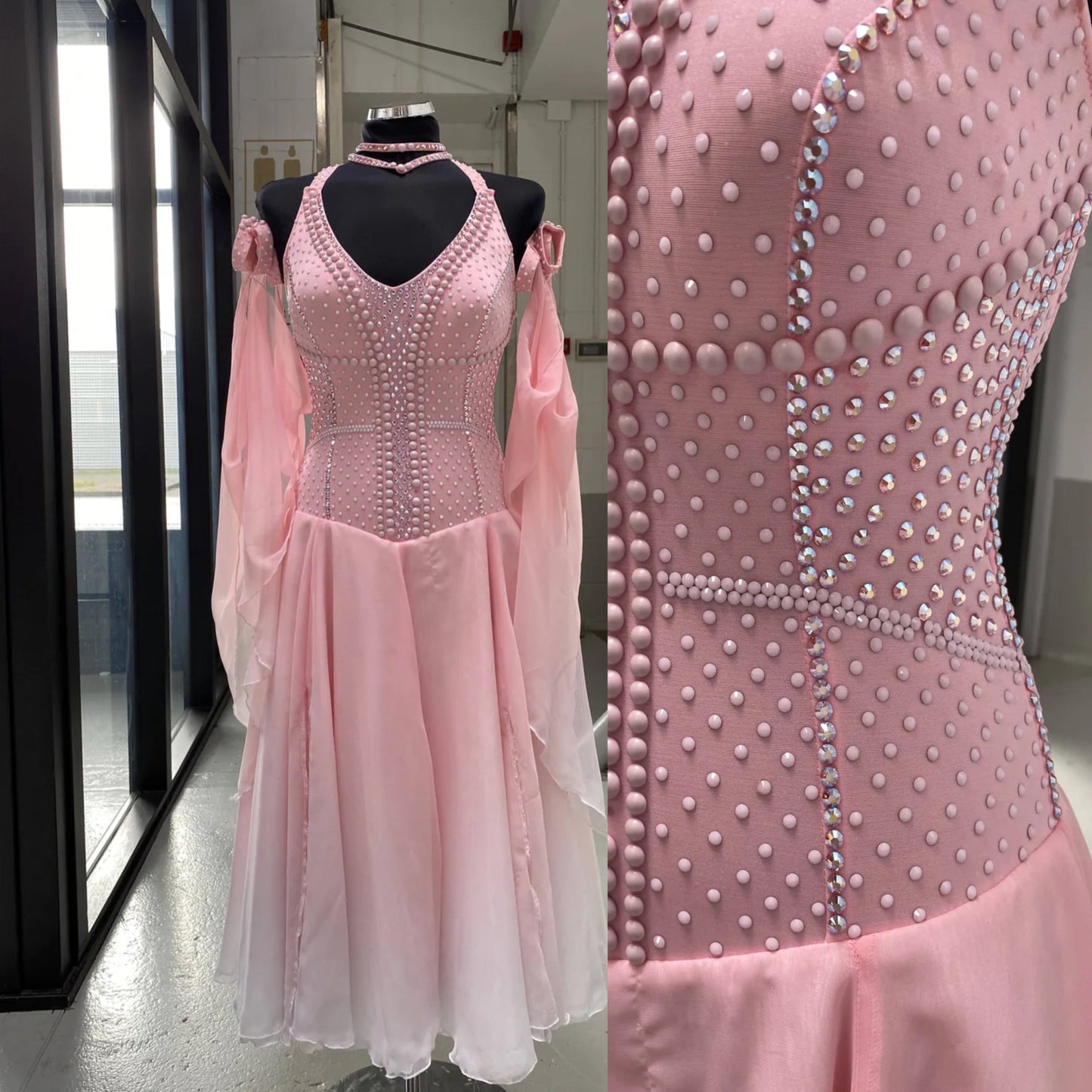 Sugar Pink Ballroom Dress