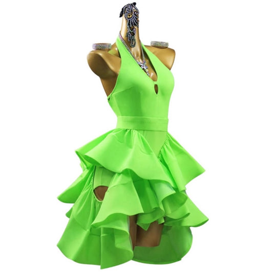 Latin Dance Dress | Custom - Made | QY20