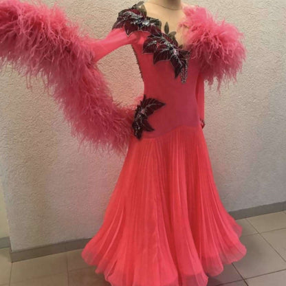 Ballroom Pink Salmon dress