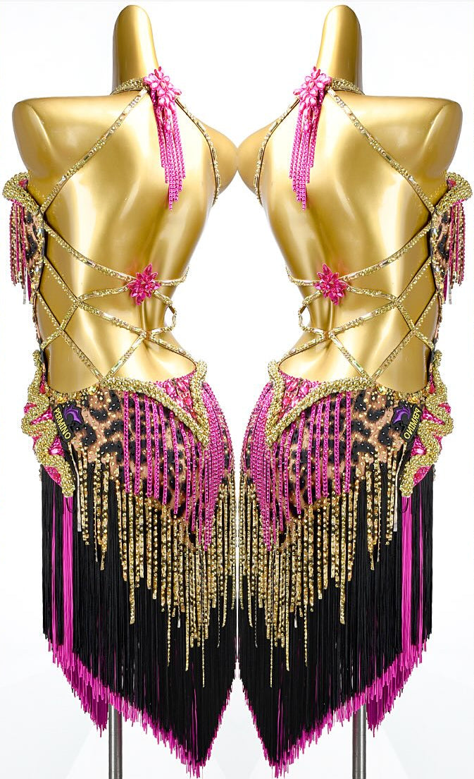 Custom Latin Dance Dress For Woman