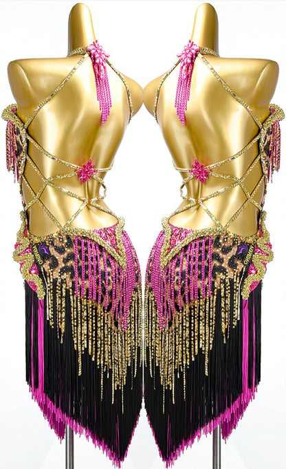 Custom Latin Dance Dress For Woman