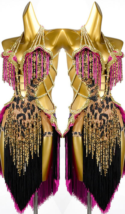 Custom Latin Dance Dress For Woman