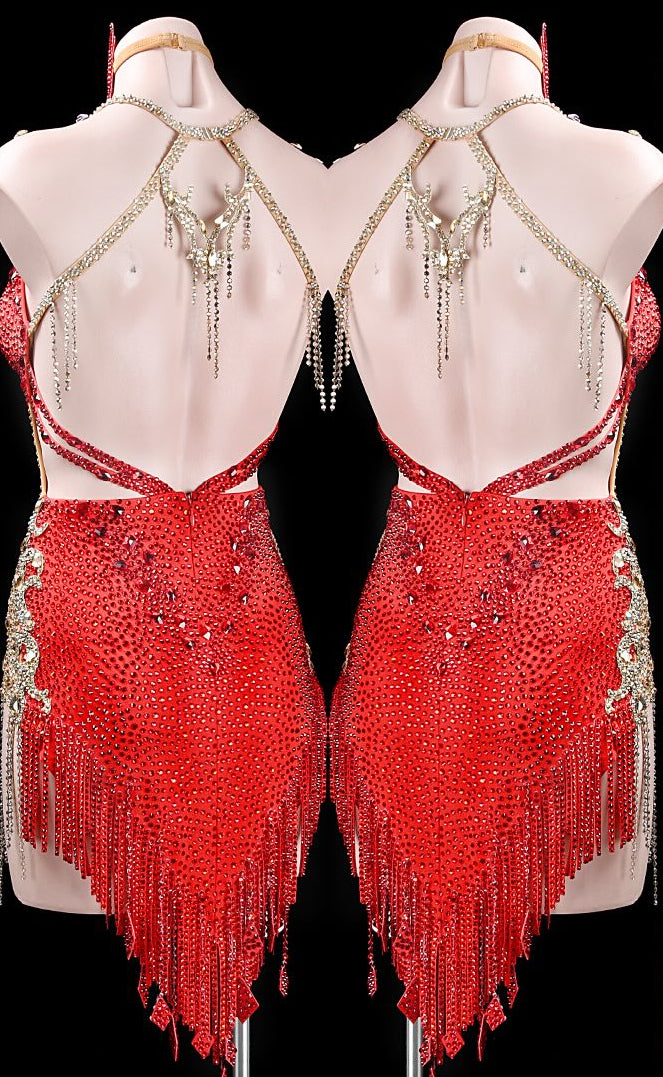 Latin Competition Dress For Sale