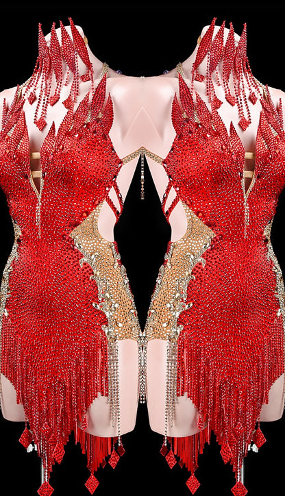Latin Competition Dress For Sale