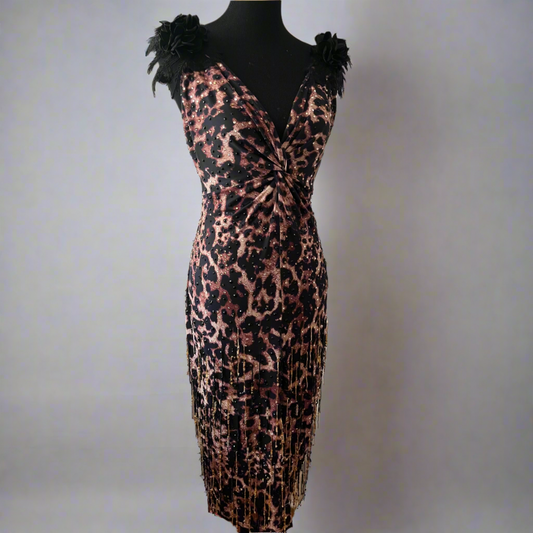 Divine Leopard Dress