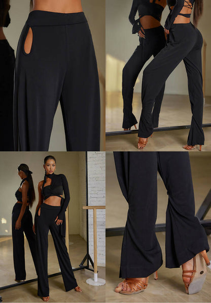 Dance practice trousers for latin and ballroom
