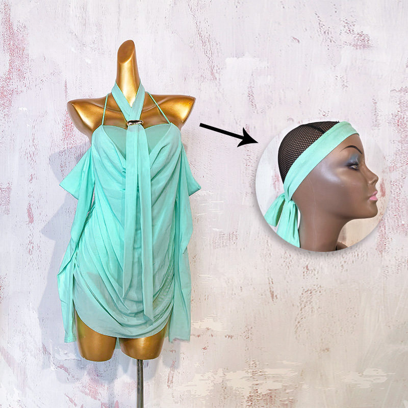Draped Desire ALW285 green
