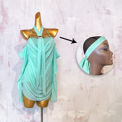 Draped Desire ALW285 green