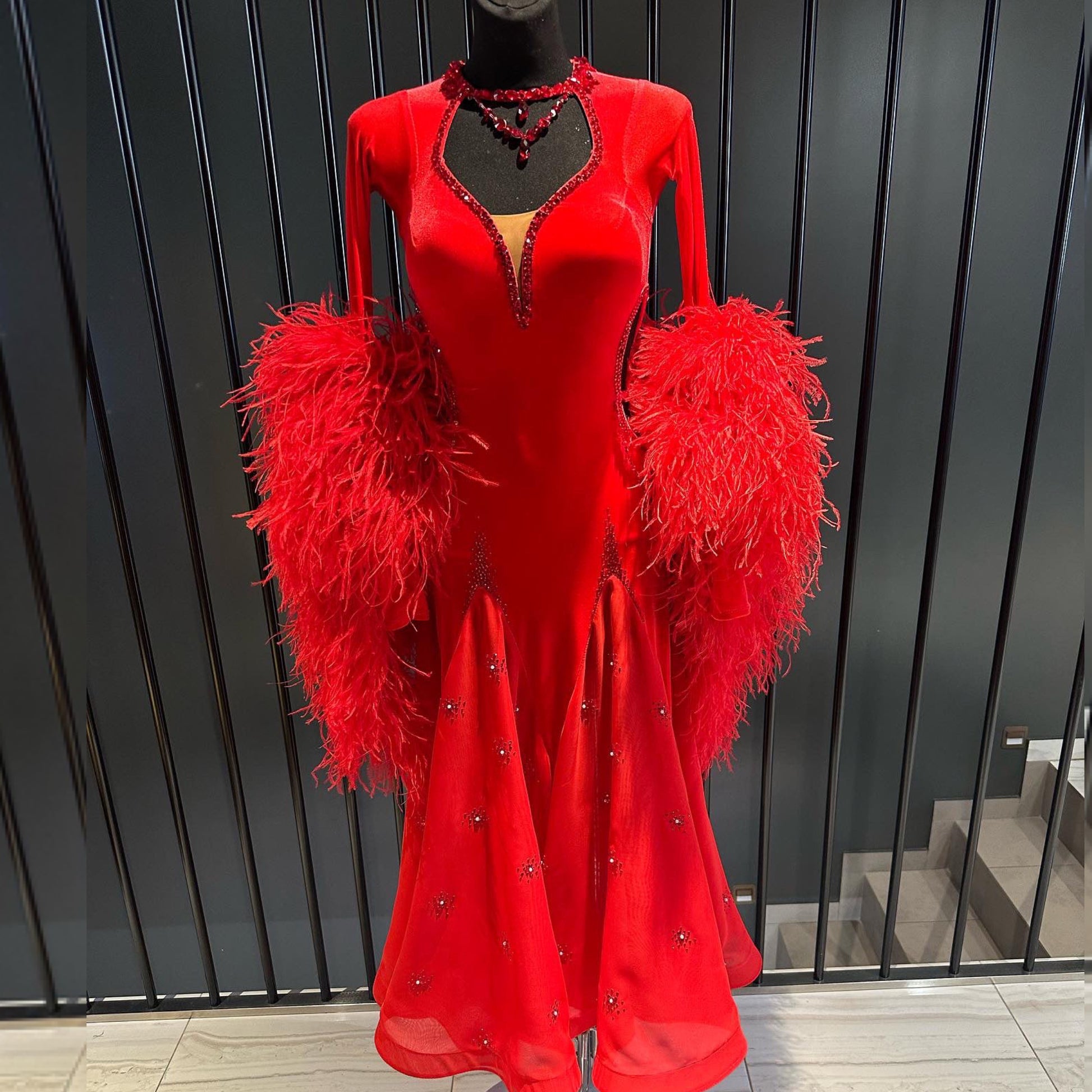 Red Embrace Gown