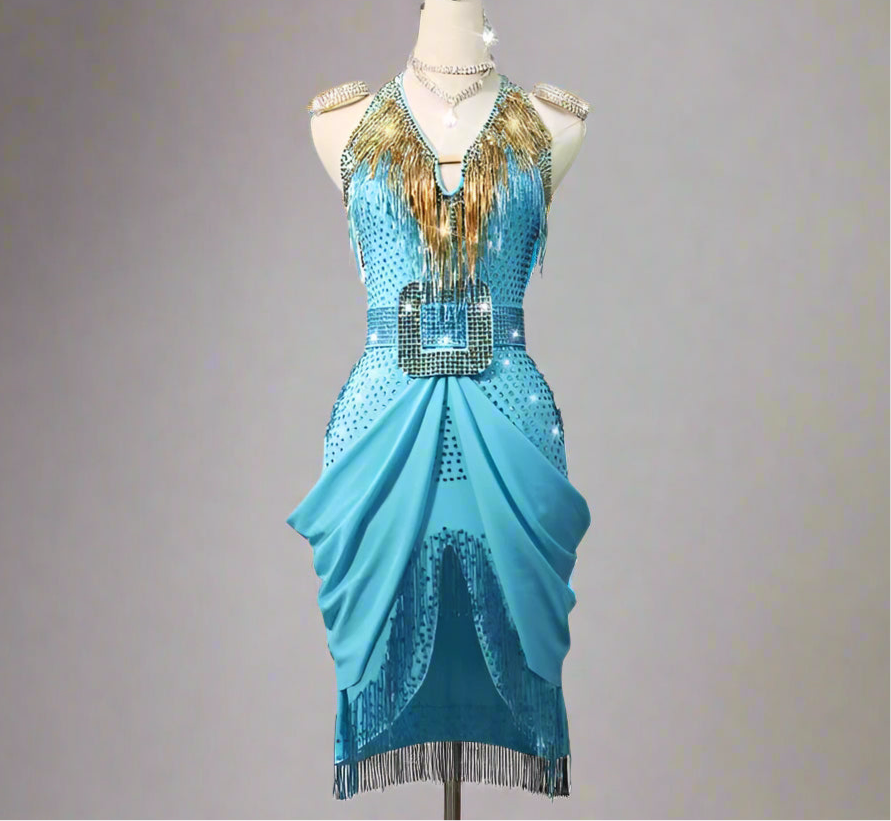 Gilded Whisper Dress | QY70