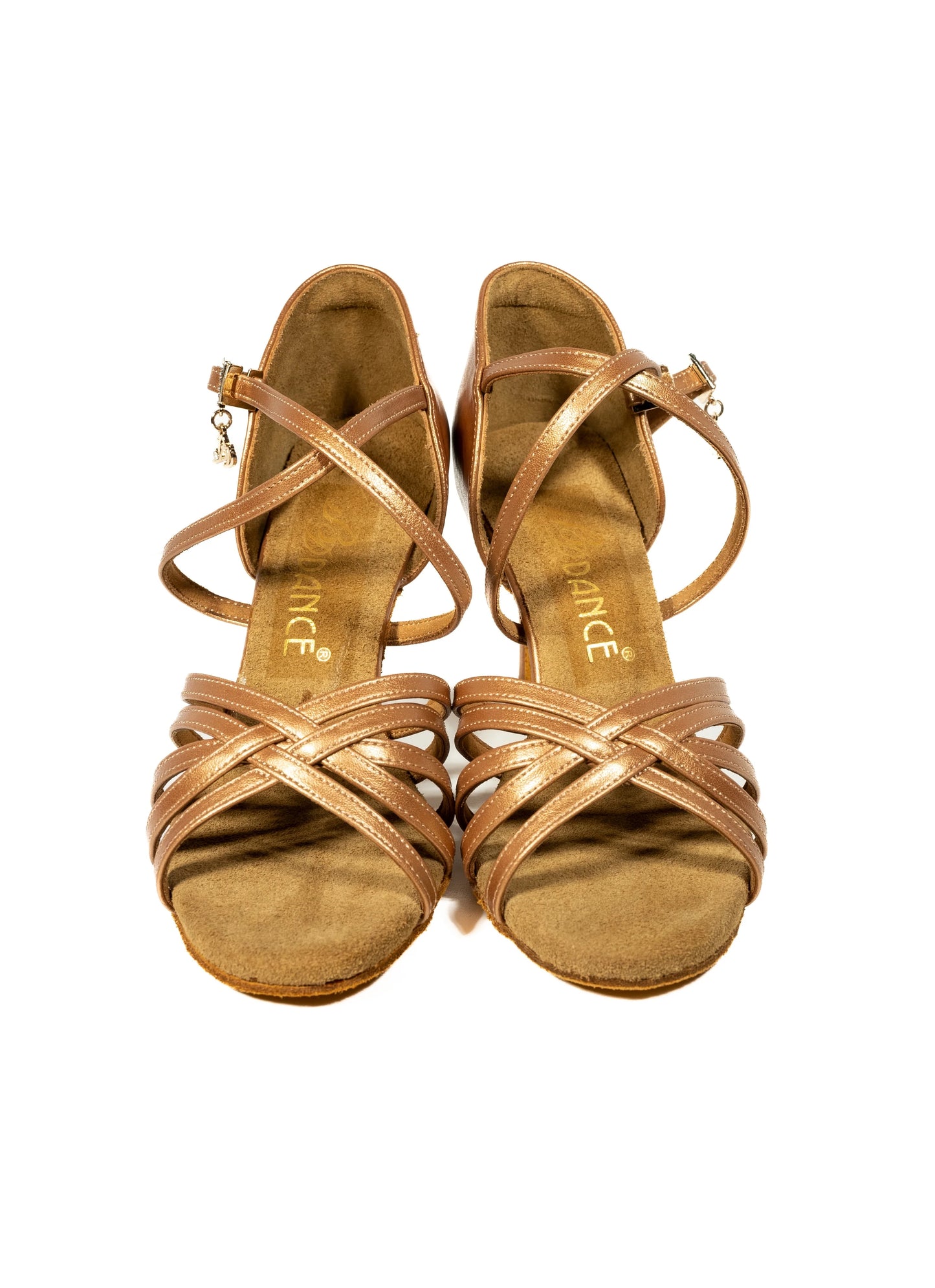 BD Style 216 | Tan Leather Latin Shoes