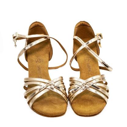 Style 216 - Patent Rose Latin Shoes