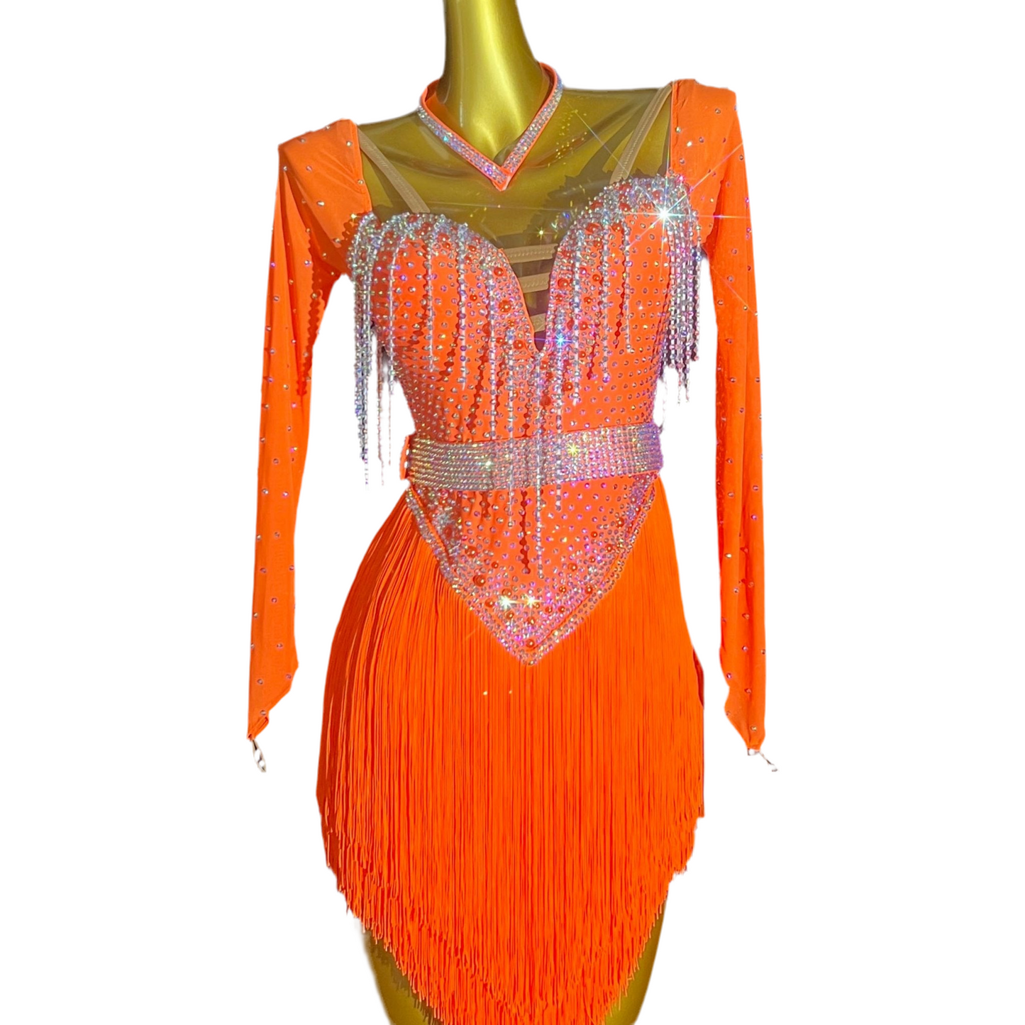 Vibrant Sunset Dance Dress | SH05