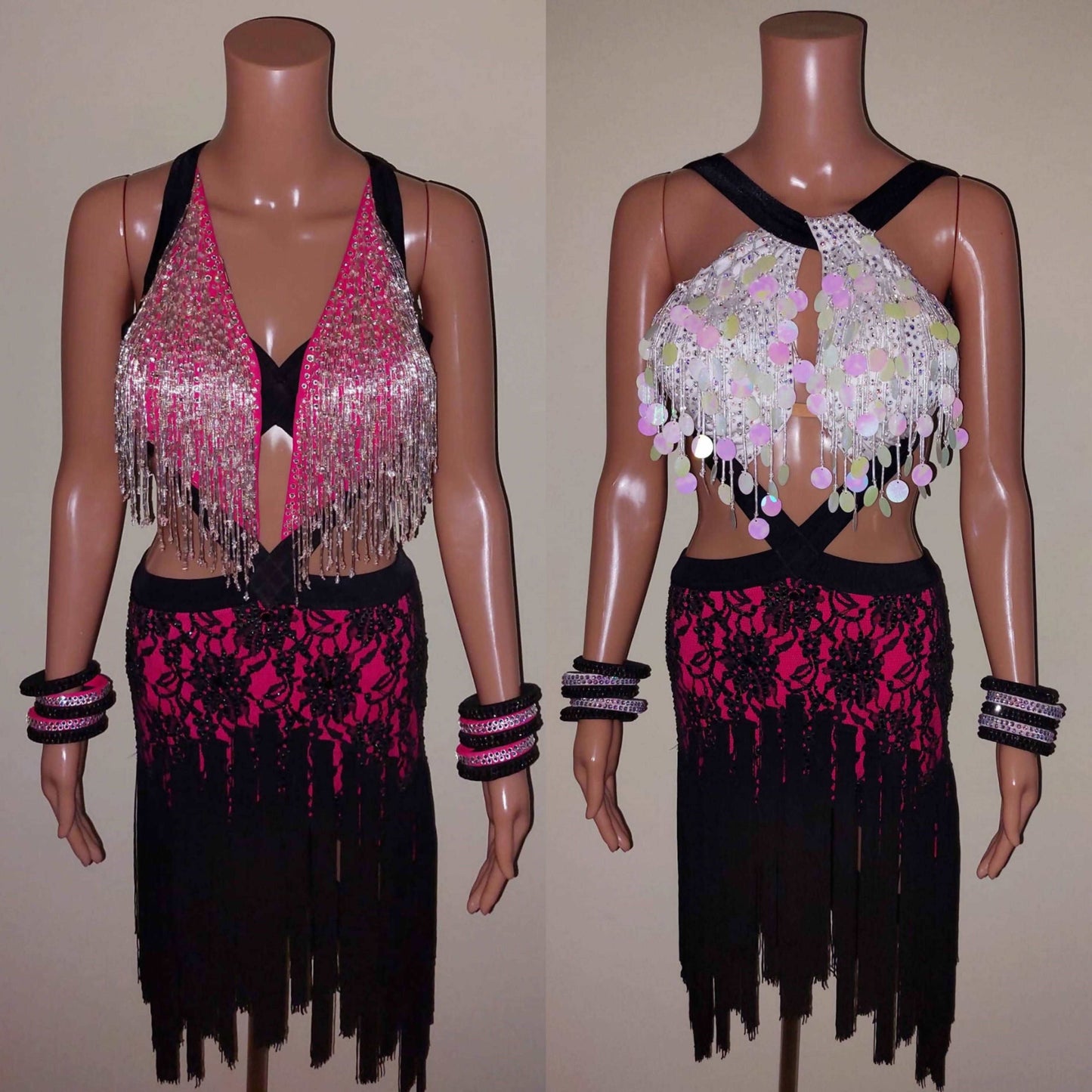 2 in 1 Latin Dress (latin dress for sale, latin, dancesport, rhythm)