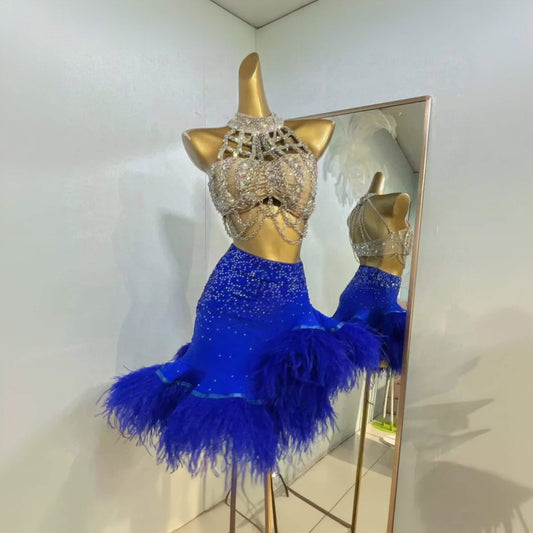 Crystal dance dress 