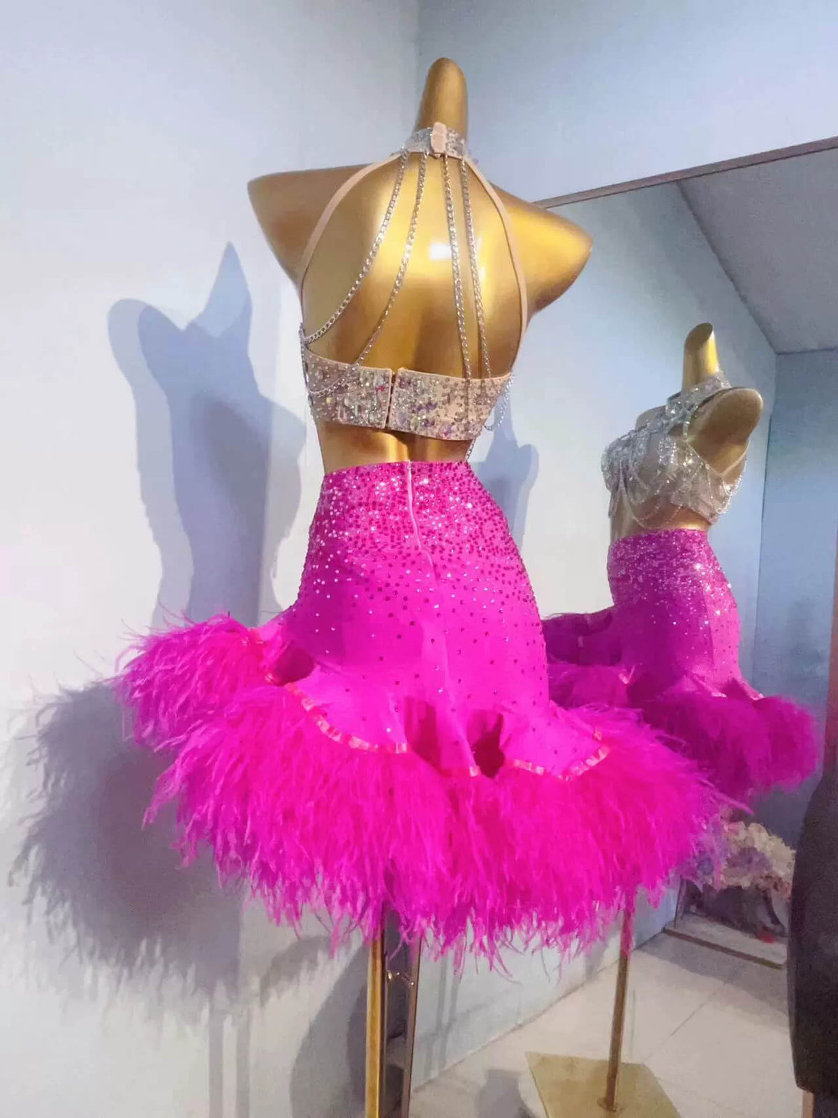 Crystal dance dress 