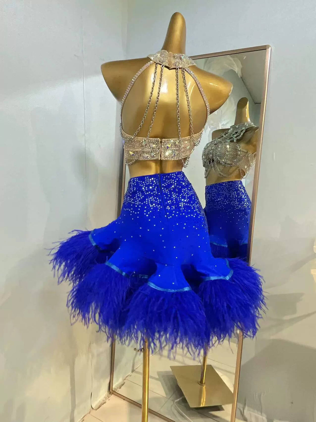 Crystal dance dress 