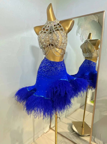 Crystal dance dress 