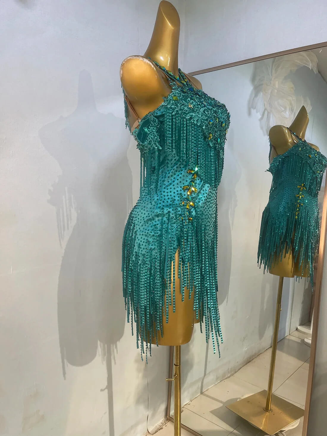 Crystal Latin Dress