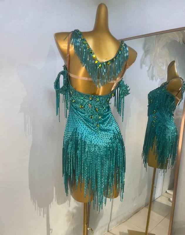 Crystal Latin Dress