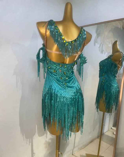 Crystal Latin Dress