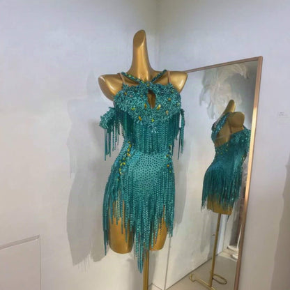 Crystal Latin Dress