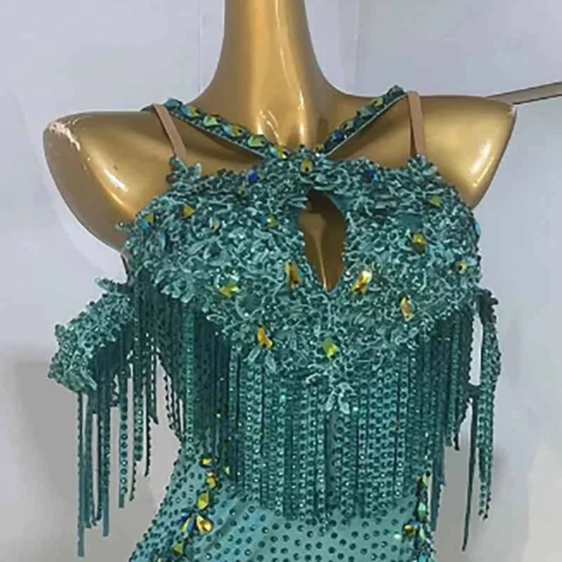 Crystal Latin Dress