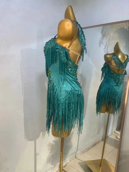 Crystal Latin Dress