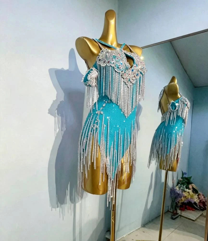 Crystal Latin Dress