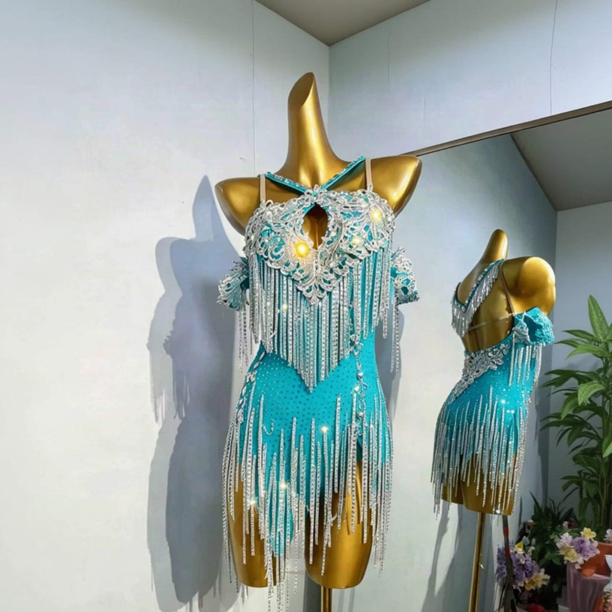 Crystal Latin Dress