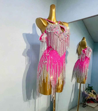 Crystal Latin Dress