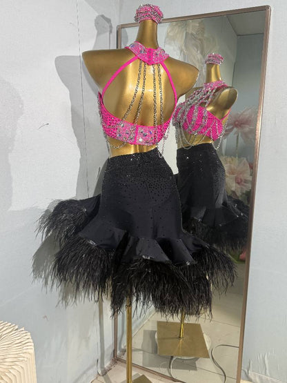 Crystal dance dress 