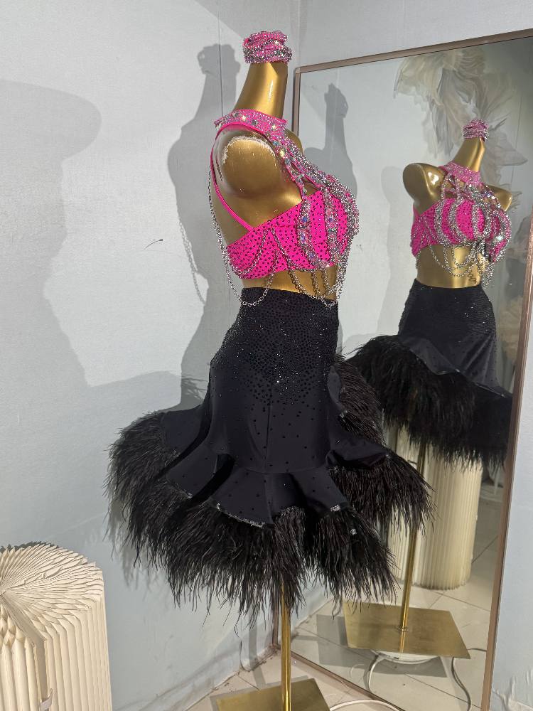 Crystal dance dress 