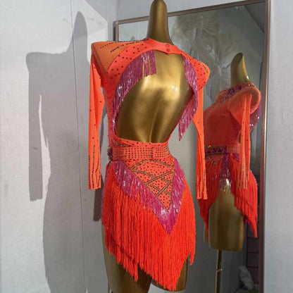 Custom latin dress