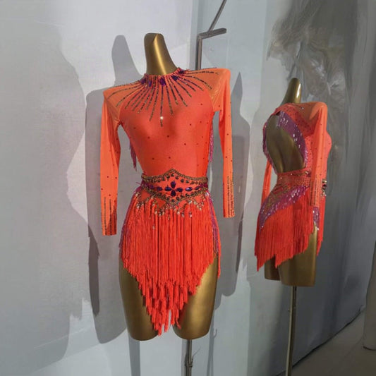 Custom latin dress