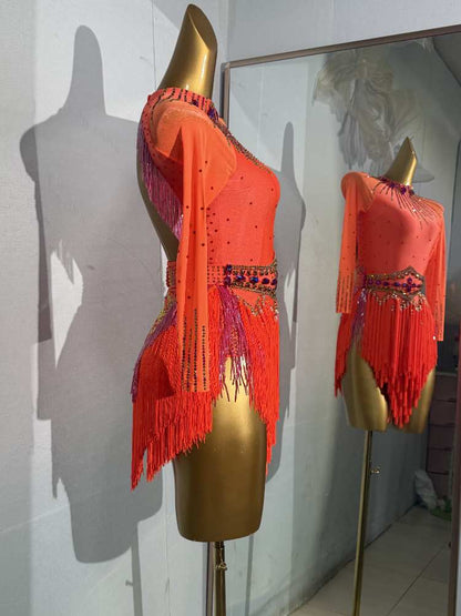 Custom latin dress