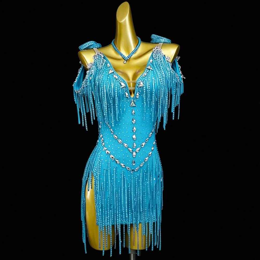 Fringe That Paints the Air | Luxury Dancewear | DC250