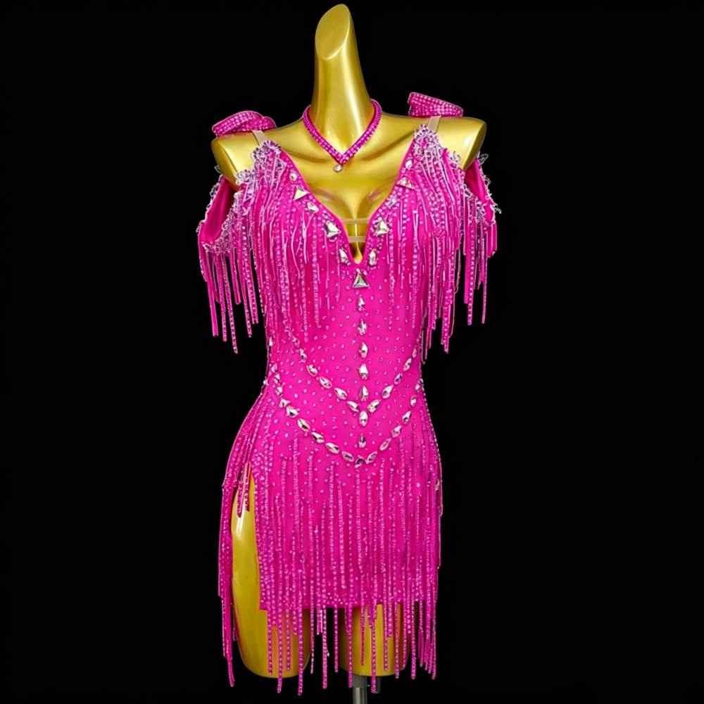Fringe That Paints the Air | Luxury Dancewear | DC250