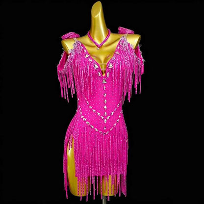 Fringe That Paints the Air | Luxury Dancewear | DC250