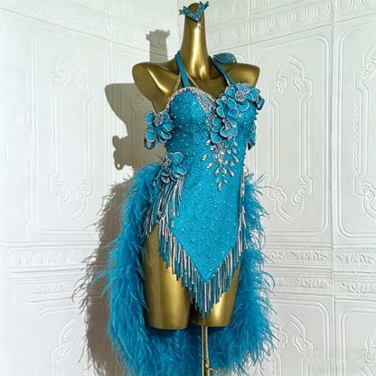 Maximal Energy | Latin Dance Costume | DC158