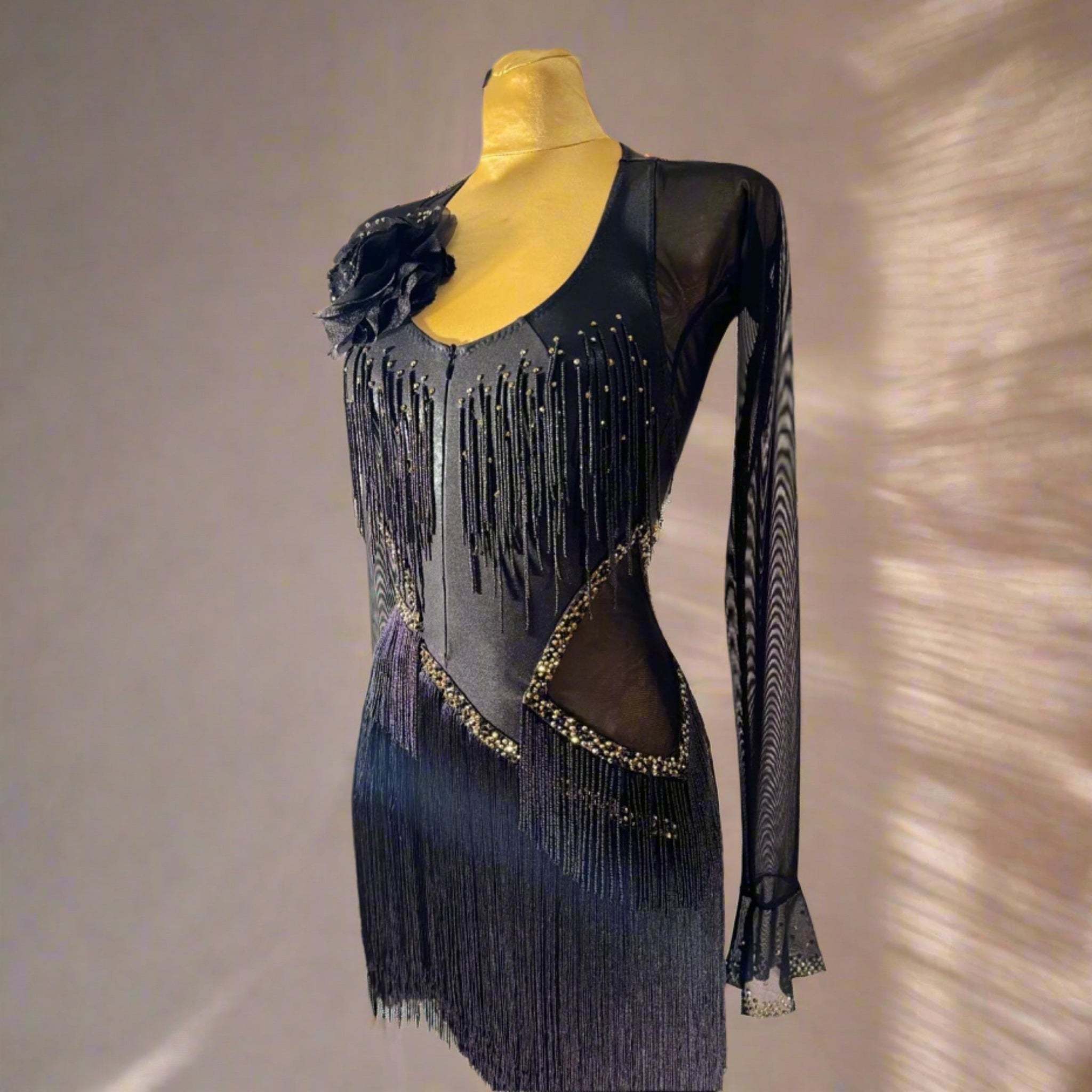 Swarovski-Embellished Dance Dress