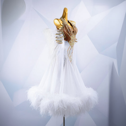 White Ballroom Dress