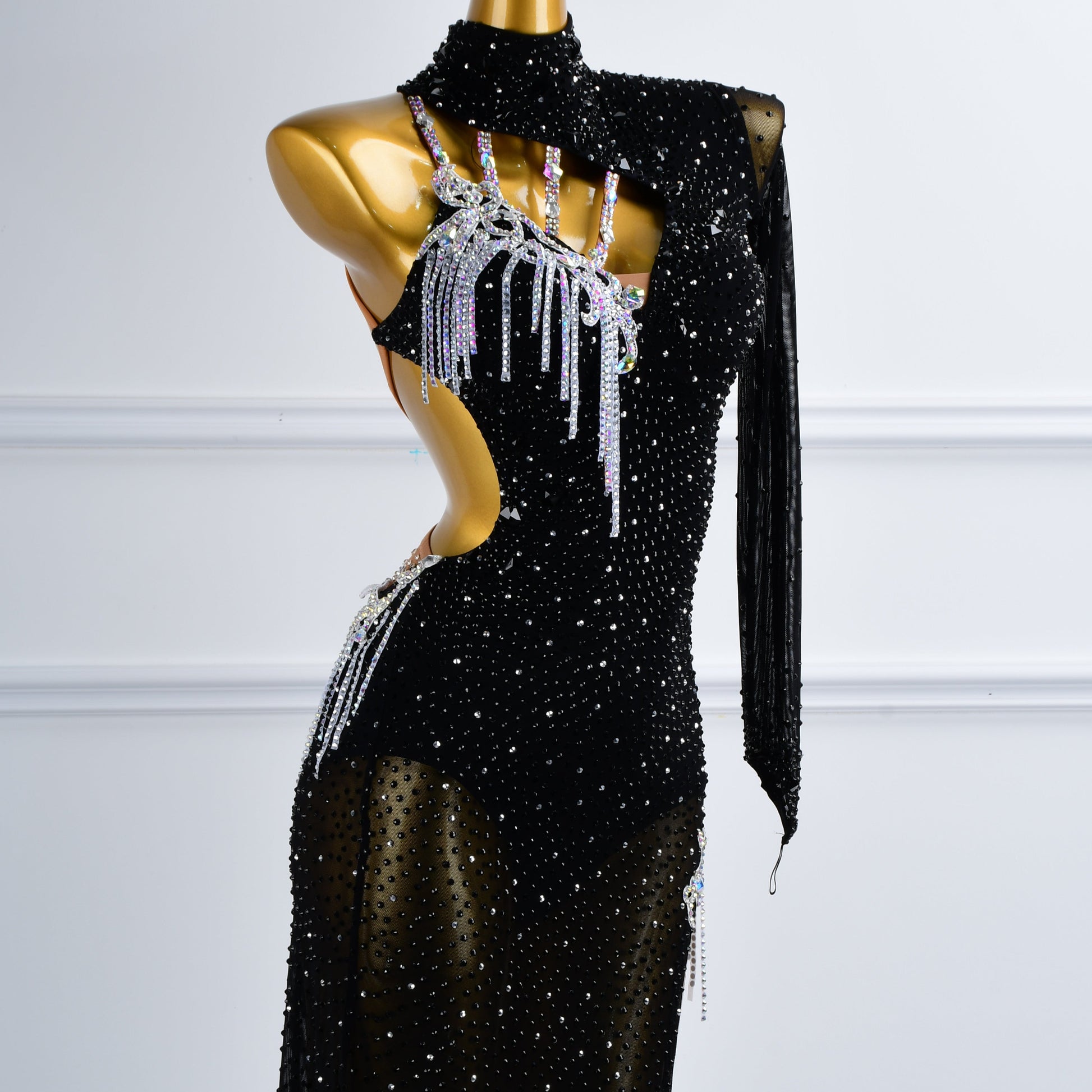 One Sleeve, Endless Drama | DanceDressing | Custom Made One Sleeve, Endless Drama | DanceDressing | Custom Made